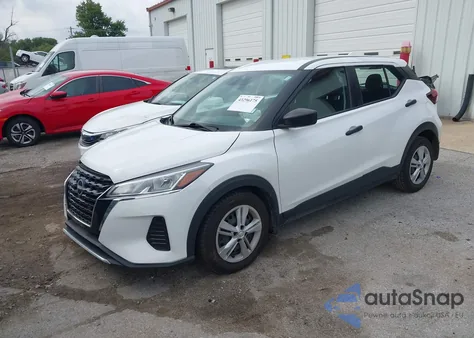 2022 Nissan Kicks S Xtronic Cvt z USA, uszkodzony, nr VIN 3N1CP5BV0NL515057